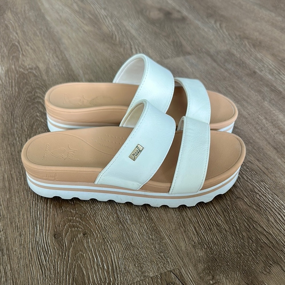 Reef Banded Horizon Hi Platfrom Sandals